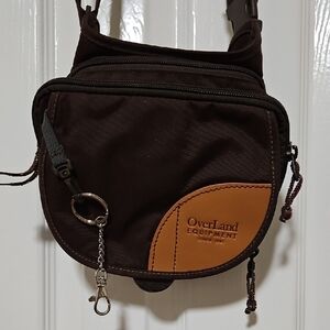 OverLand Equipment Women's Belt Bag in Brown and Tan